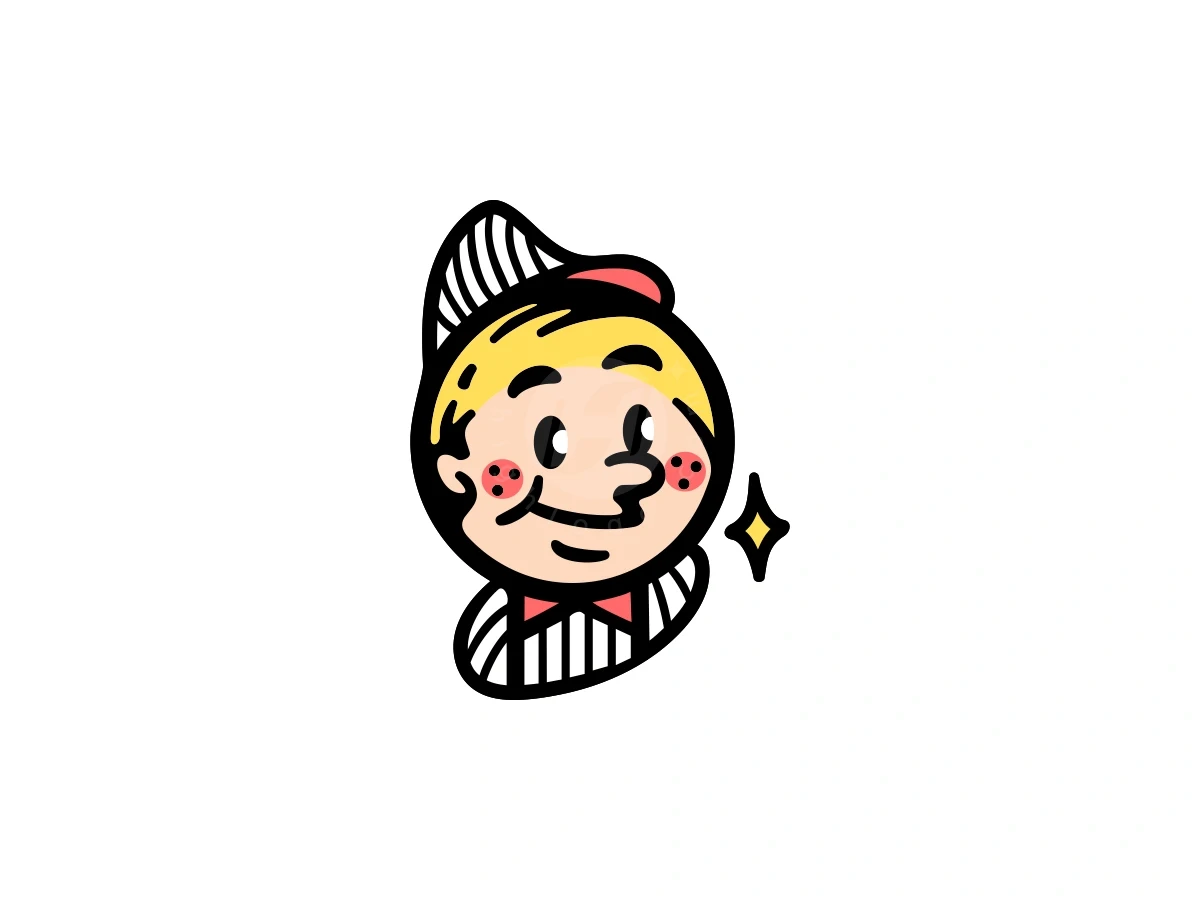 Boy Cute Service Logo - Gaming Logo design by ProffAlice for sale on Highlogo