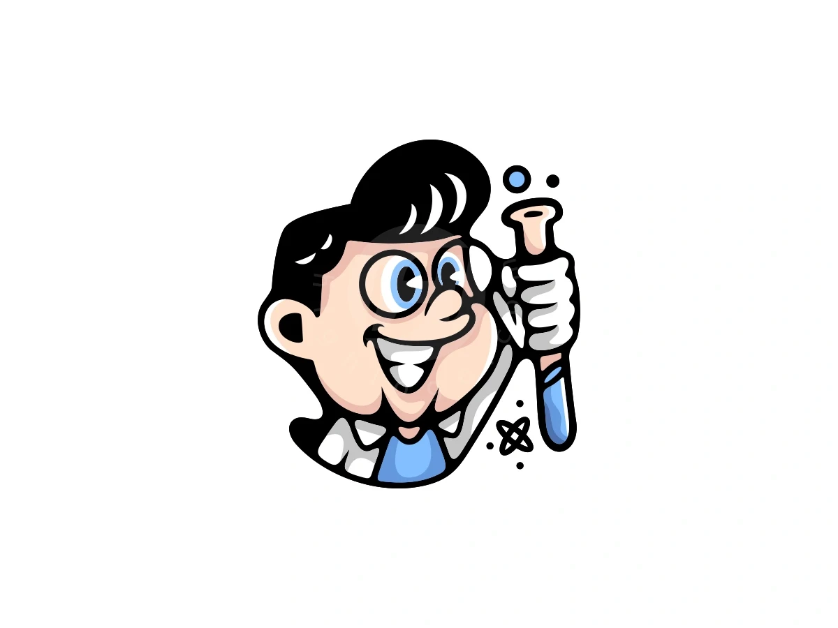 Child Scientist Laboratory Logo - Gaming Logo design by ProffAlice for sale on Highlogo