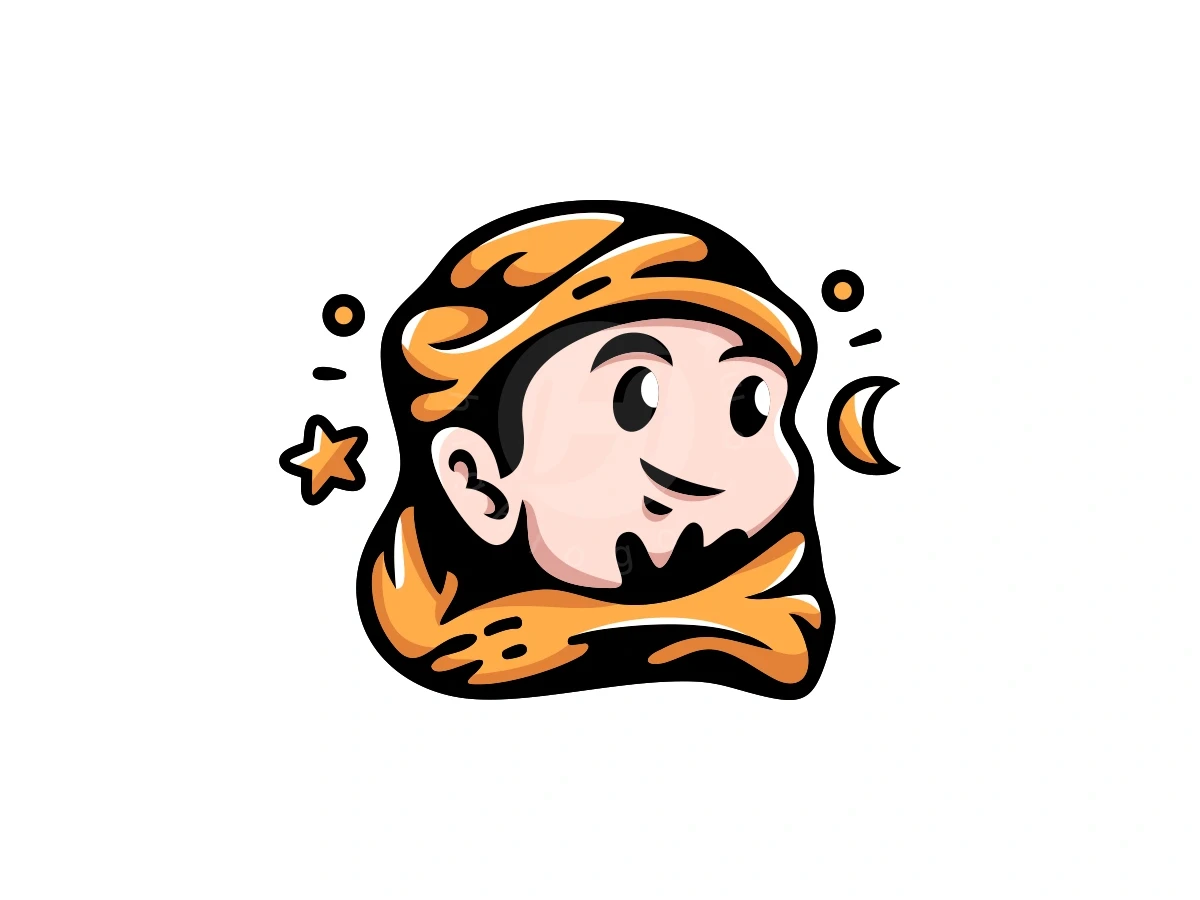 Eastern Turban Wanderer Logo - Gaming Logo design by ProffAlice for sale on Highlogo