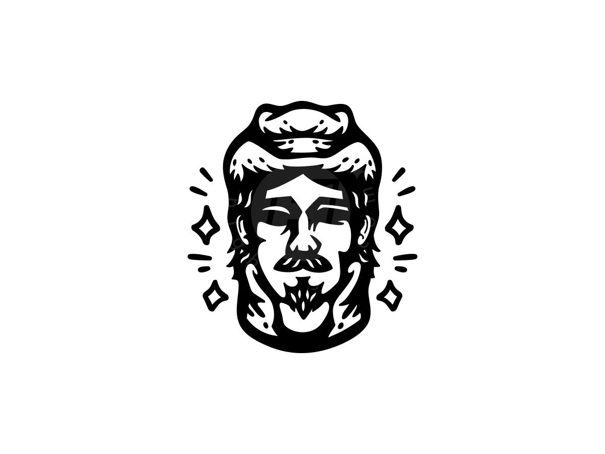 Cowboy Monochrome Western Logo - Fashion Logo design by ProffAlice for sale on Highlogo