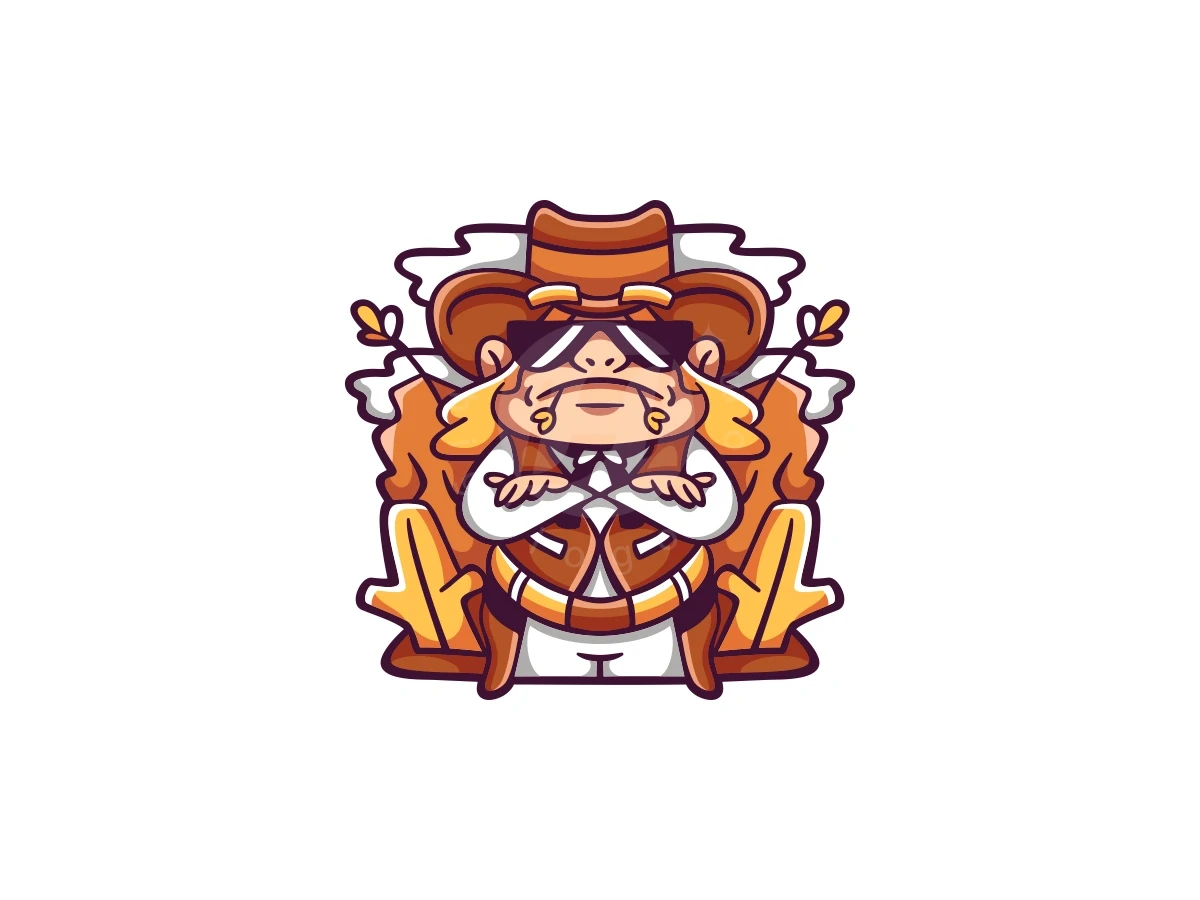 Cool Western Cowboy Logo - Gaming Logo design by ProffAlice for sale on Highlogo