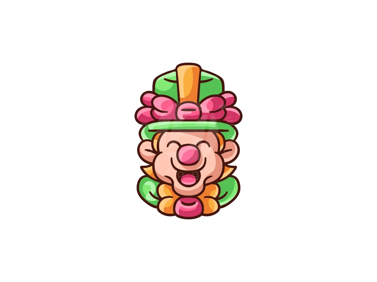 Cute Clown Balloon Logo - Gaming Logo design by ProffAlice for sale on Highlogo