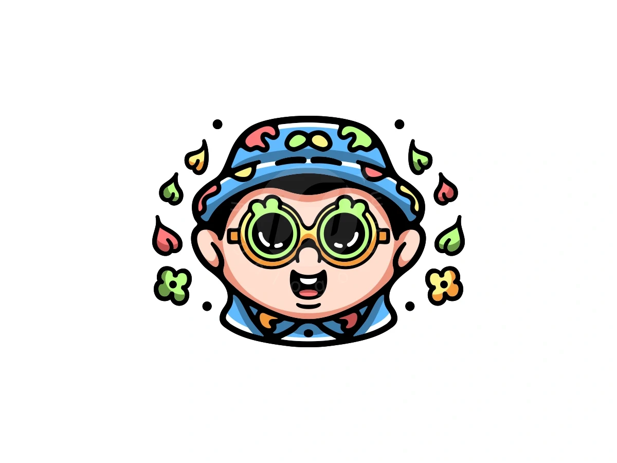 Holiday Cute Boy Logo - Gaming Logo design by ProffAlice for sale on Highlogo