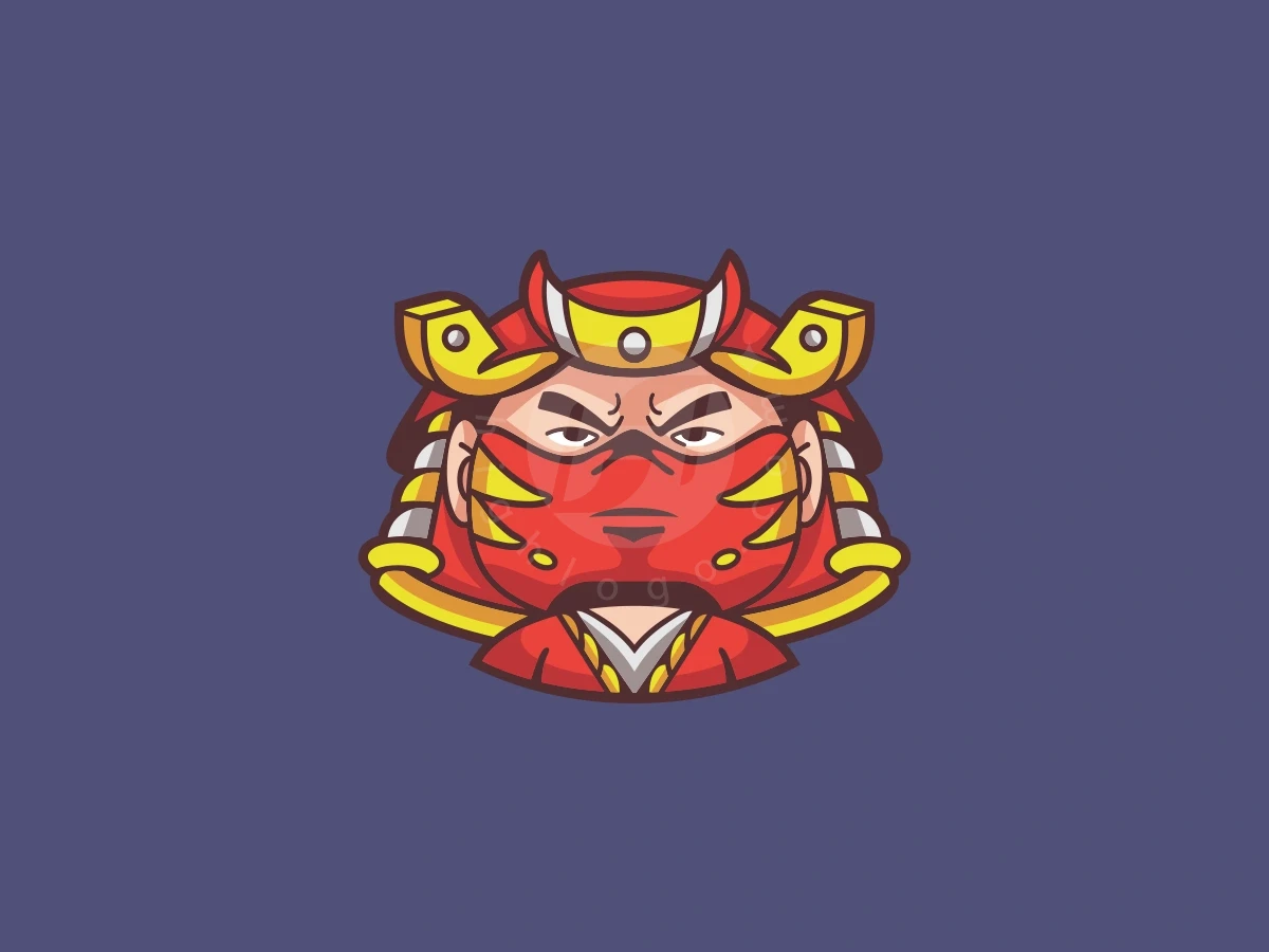 Cute Samurai Knight Logo - Gaming Logo design by ProffAlice for sale on Highlogo