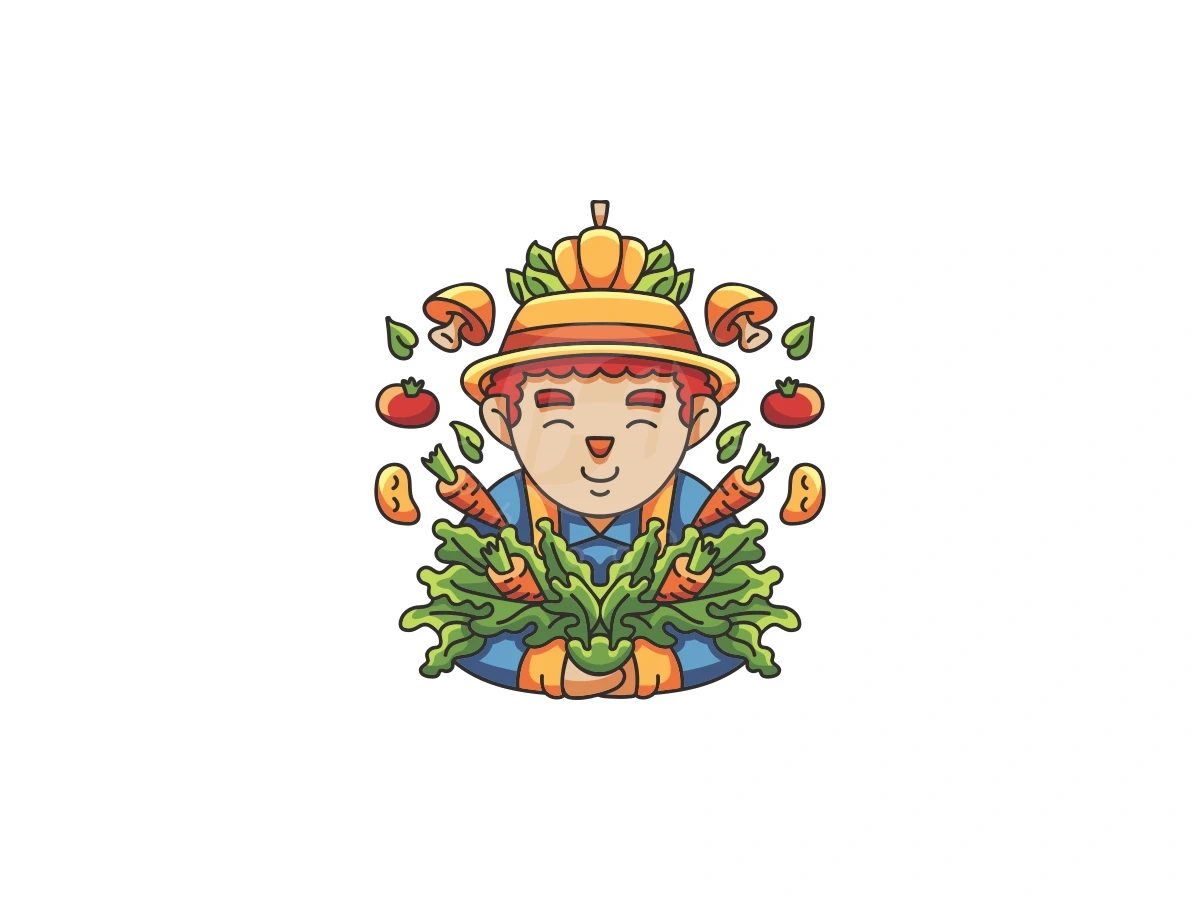 Vegetable Hydroponic Plantage Logo - Food Logo design by ProffAlice for sale on Highlogo