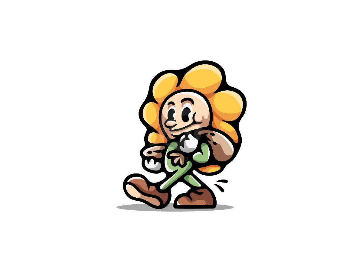 Sunflower Seed Mascot Logo - Gaming Logo design by ProffAlice for sale on Highlogo