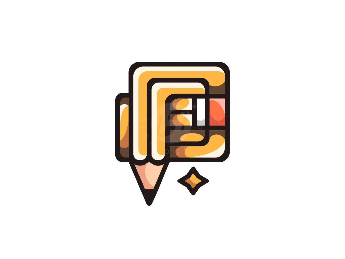Pencil Letter P Logo - Gaming Logo design by ProffAlice for sale on Highlogo