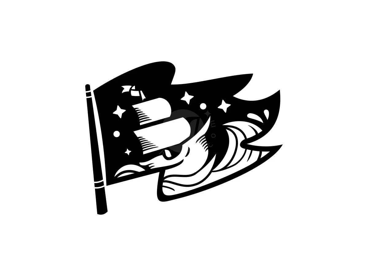 Flag Ship Wave Logo - Gaming Logo design by ProffAlice for sale on Highlogo