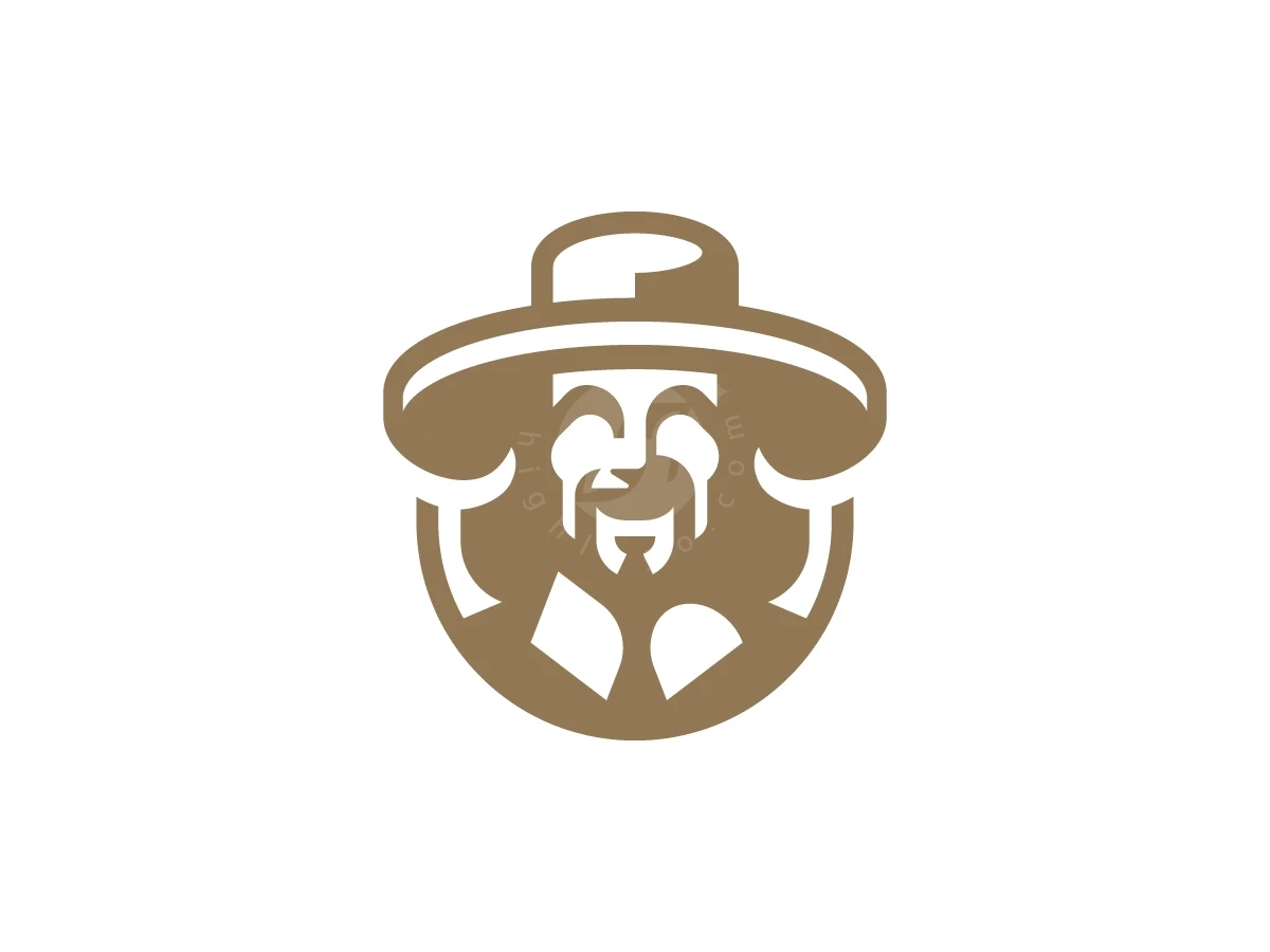 Smiling Friendly Quaker Man Logo - Fashion Logo design by Januzich for sale on Highlogo