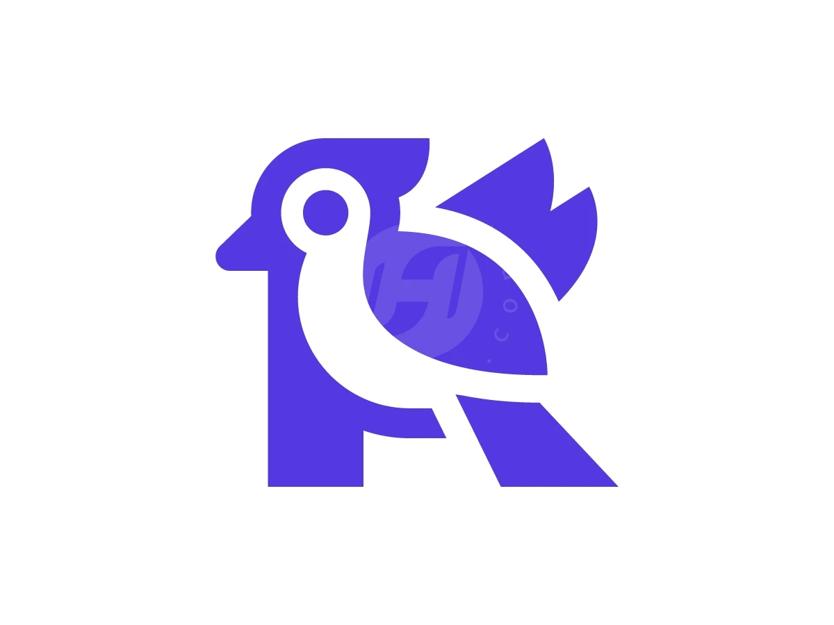 Letter K Blue Bird Logo - Logo Logo design by Januzich for sale on Highlogo