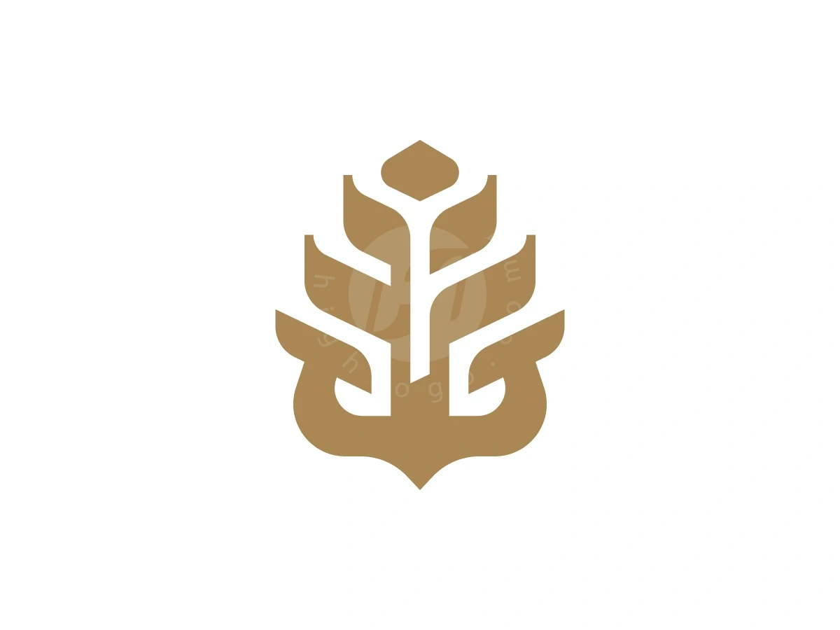 Anchor Wheat Nutrition Farm Logo - Food Logo design by Januzich for sale on Highlogo