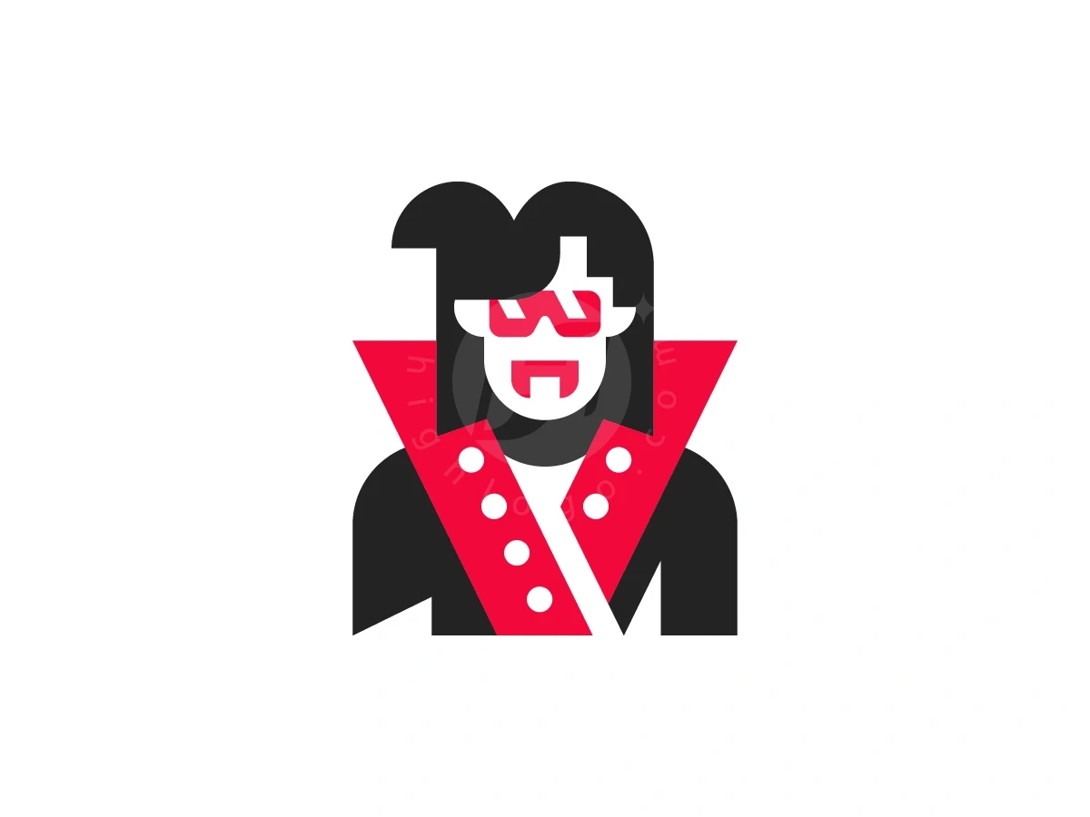 Letter V Collar Stylish Vampire Logo - Fashion Logo design by Januzich for sale on Highlogo