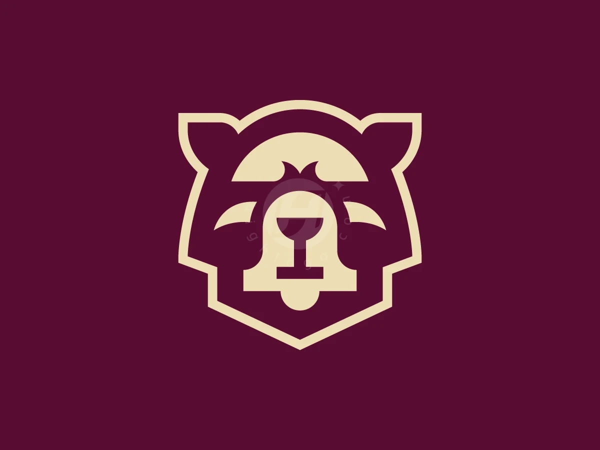 Alarm Bell Grizzly Bear Logo - Animal Logo design by Januzich for sale on Highlogo