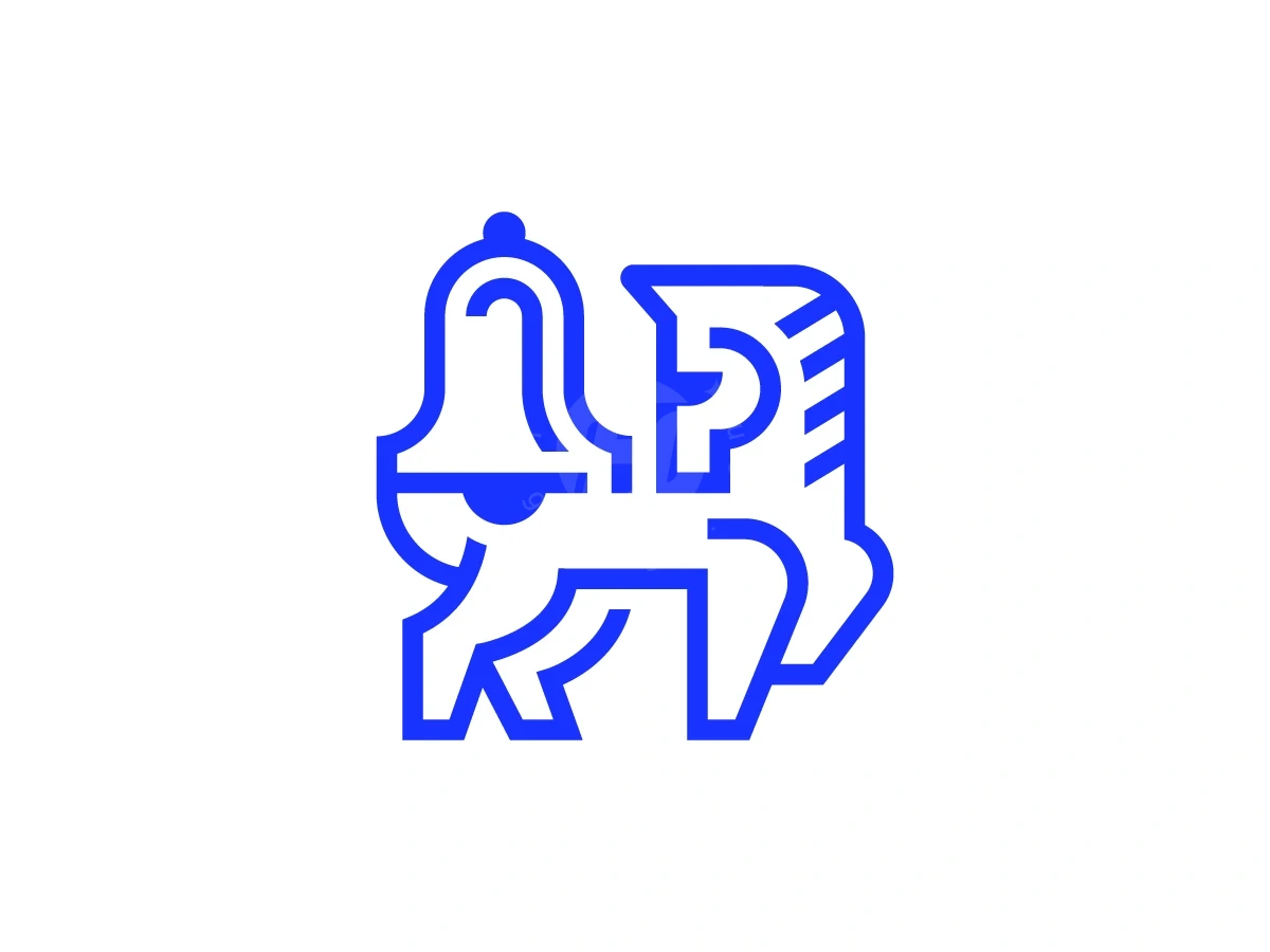 Line Art Bell Horse Logo - Technology Logo design by Januzich for sale on Highlogo