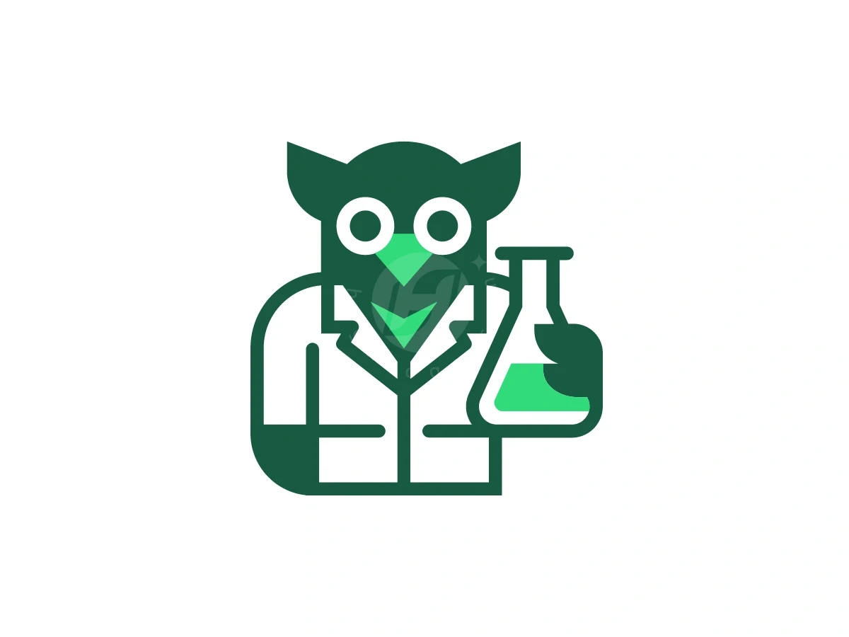 Owl Lab Scientist Logo - Health Logo design by Januzich for sale on Highlogo