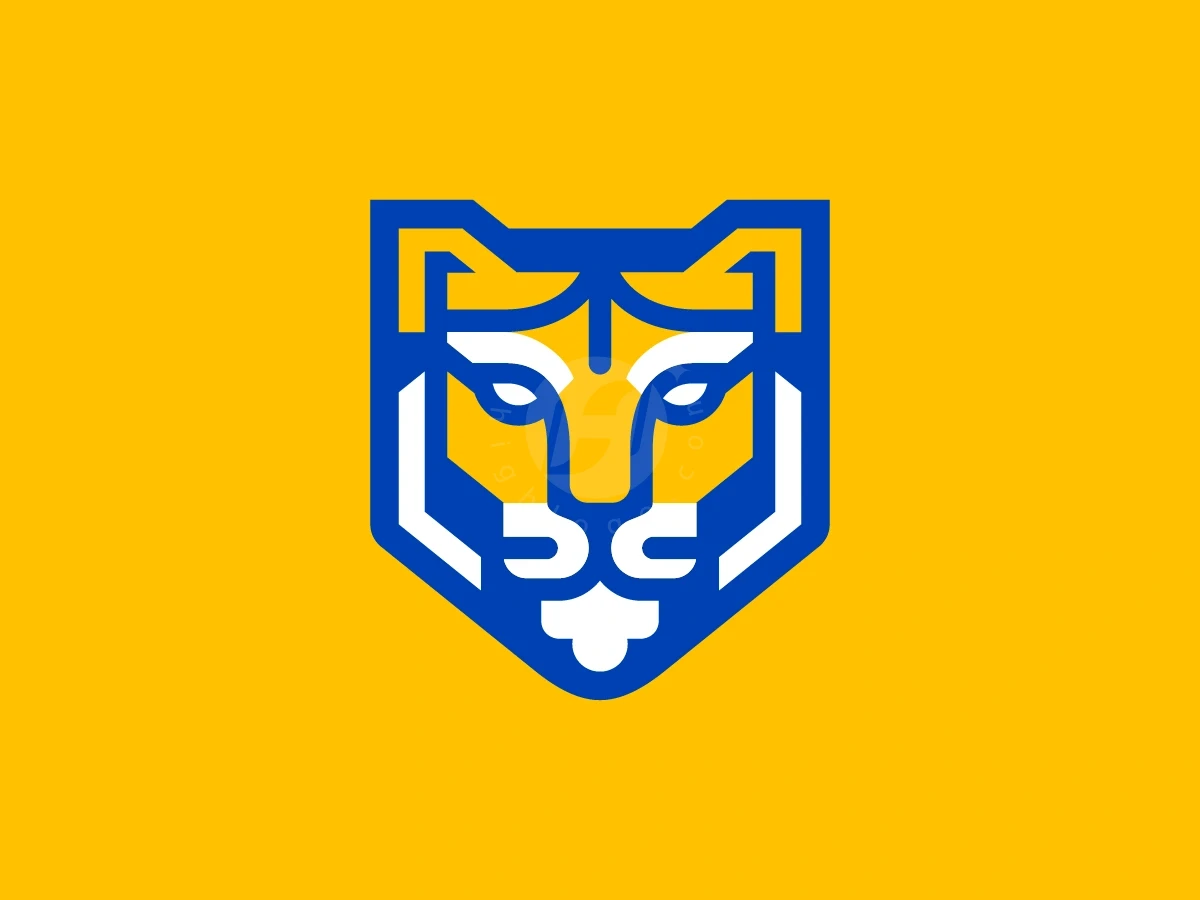 Tiger Head Shield Logo - Animal Logo design by Januzich for sale on Highlogo