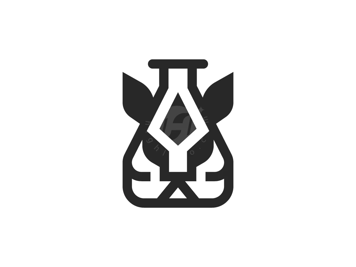 Rhino Lab Bottle Logo - Health Logo design by Januzich for sale on Highlogo