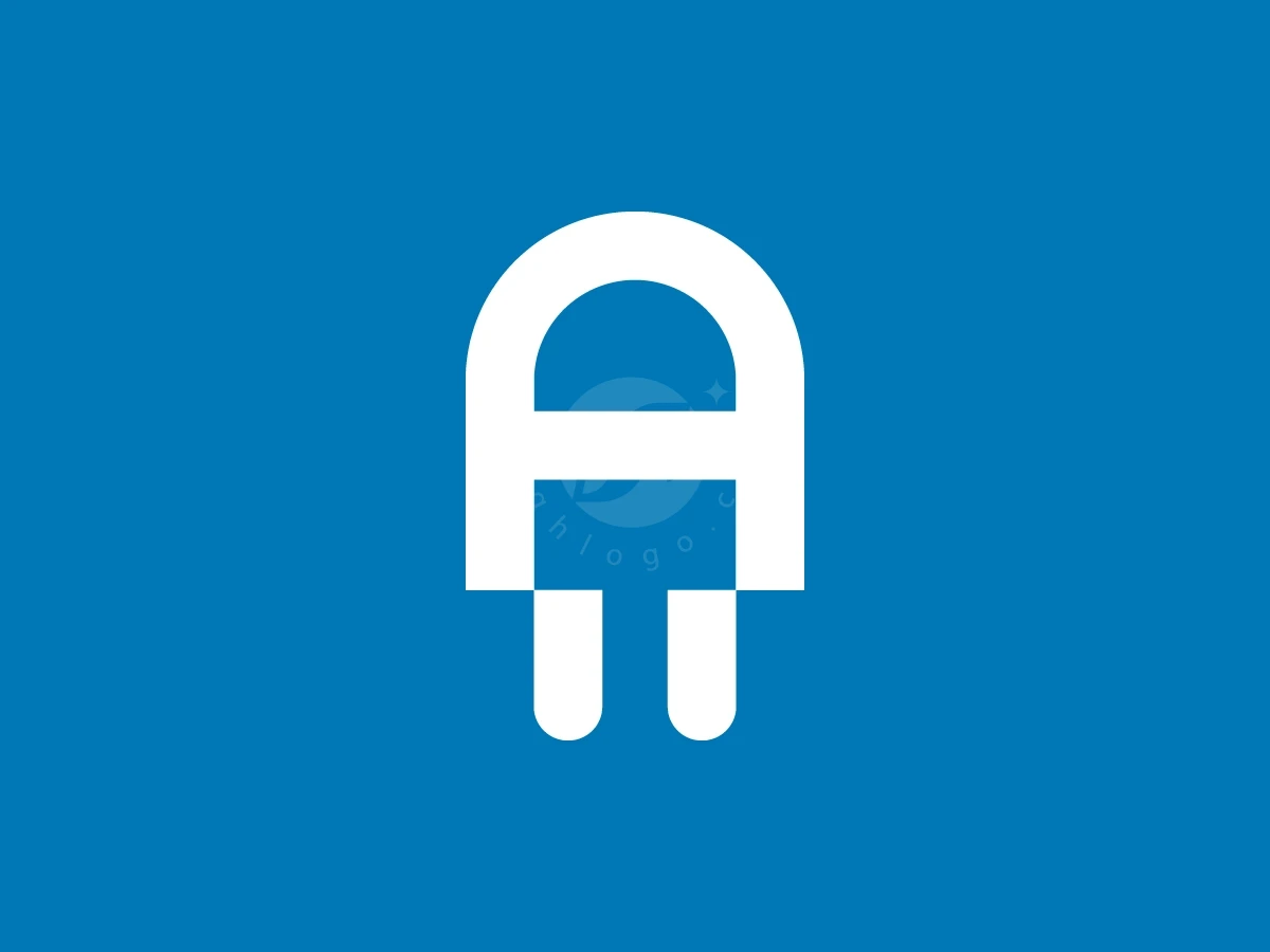Letter A Plug Logo With A Modern Look - preview 1