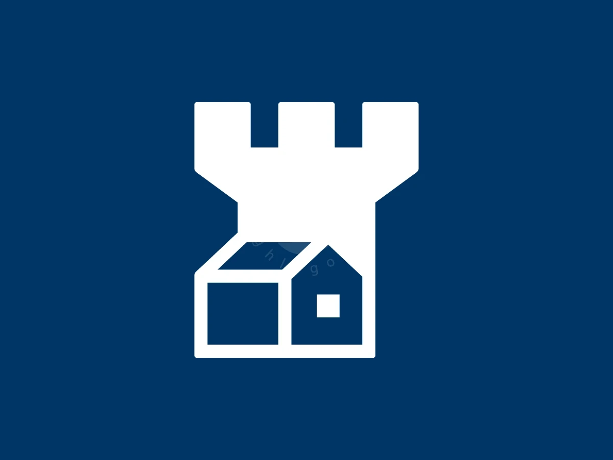 House Fortress Logo With A Modern Look - preview 1