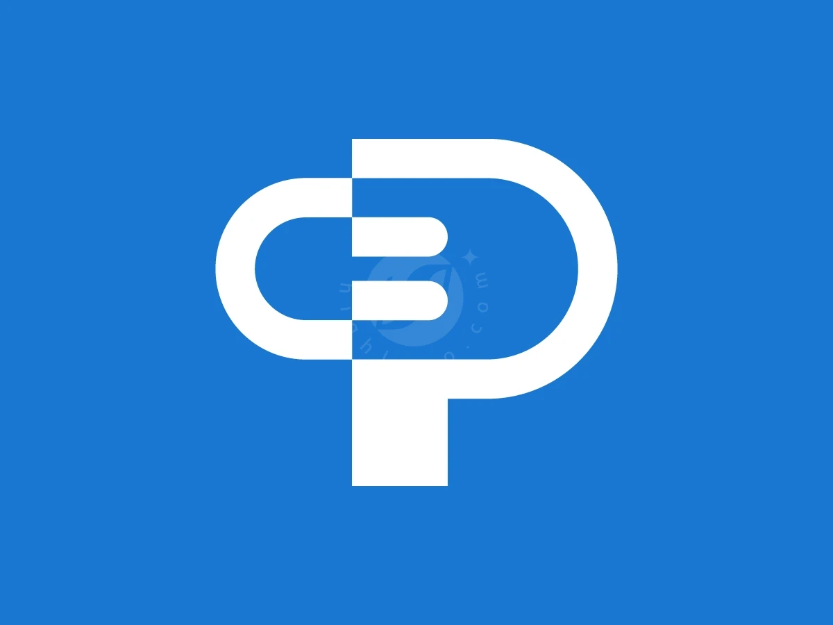 Letter P Plug Logo With A Modern Look - preview 1