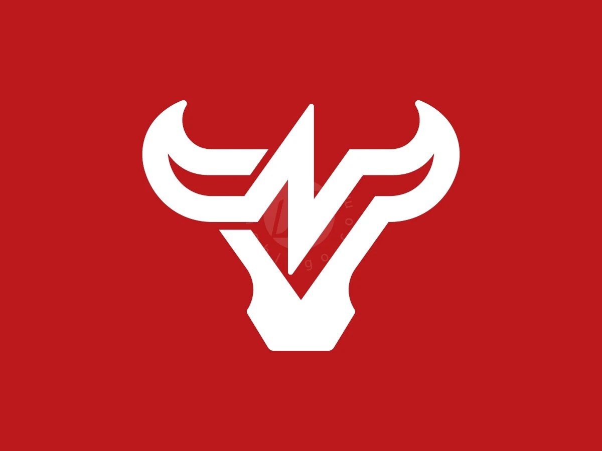 Letter N Bull Logo With A Modern Look - preview 1