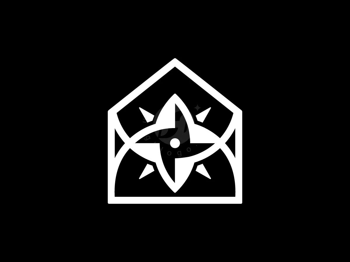 House Compass Logo With A Modern Look - preview 1