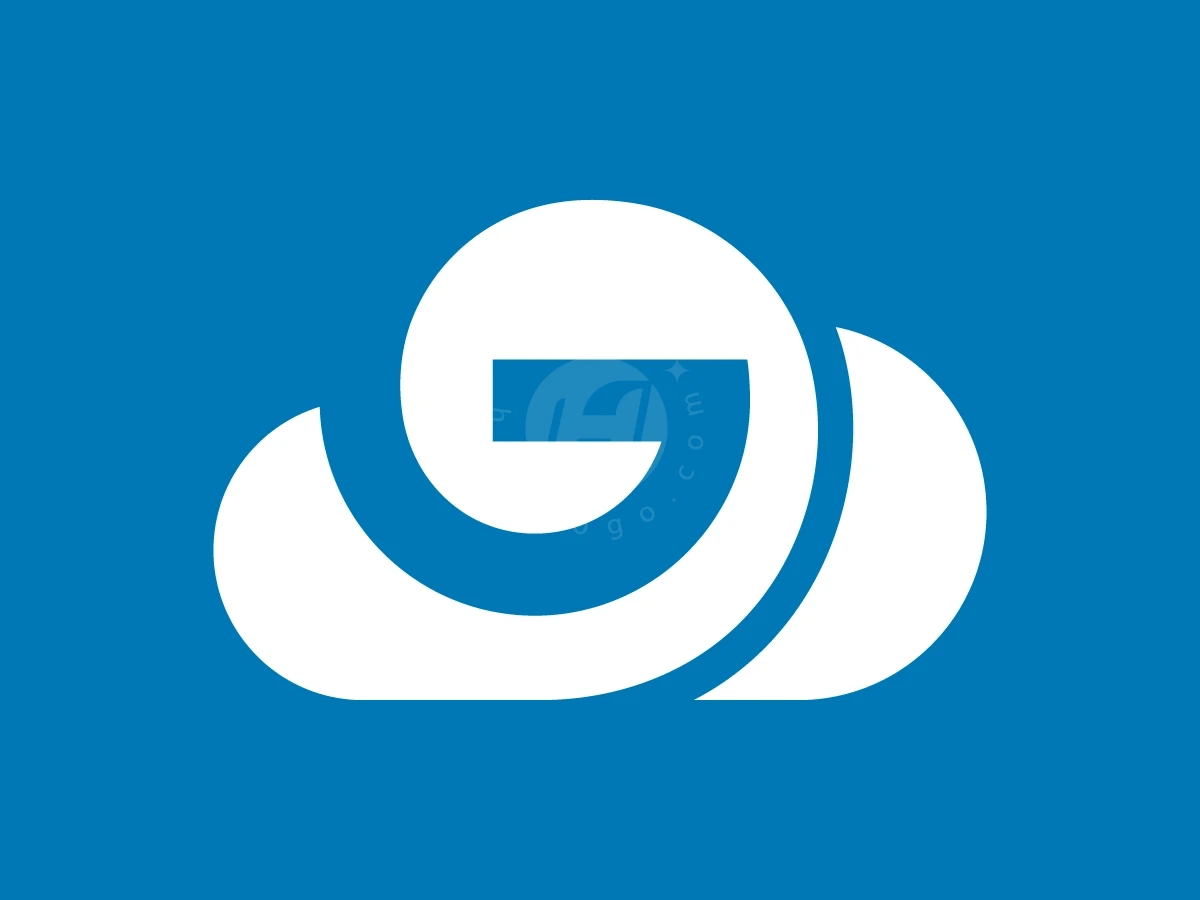 Letter G Cloud Logo With A Modern Look - preview 1
