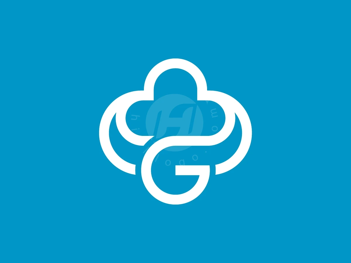 Letter G Cloud Logo With A Modern Look - preview 1