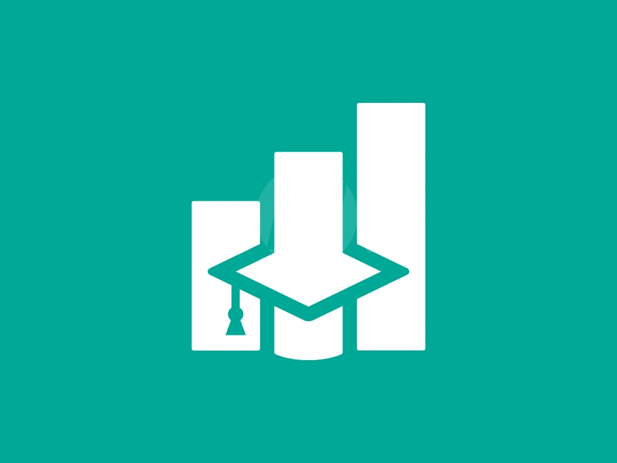 Education Chart Logo With A Modern Look - preview 1