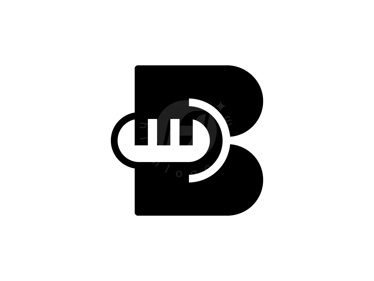 Letter B With Microphone Logo - General Logo design by Muhamad Adek for sale on Highlogo