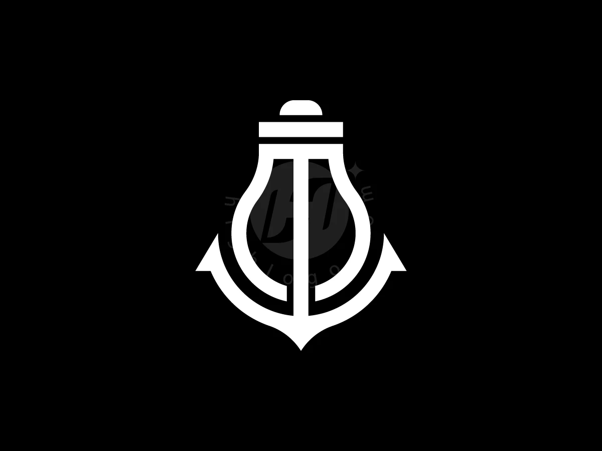 Strong Anchor With Bulb Logo - preview 1