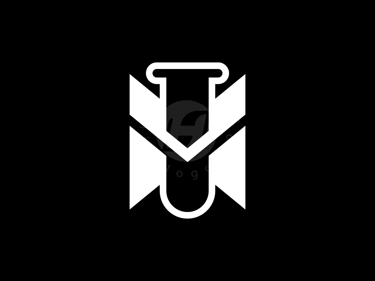 Letter M With Laboratory Logo - preview 1