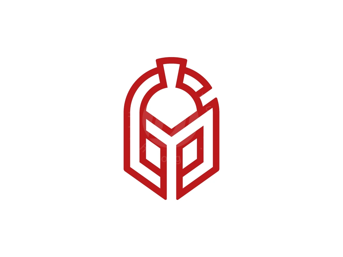 Letter G With Spartan Helmet Logo - General Logo design by Muhamad Adek for sale on Highlogo