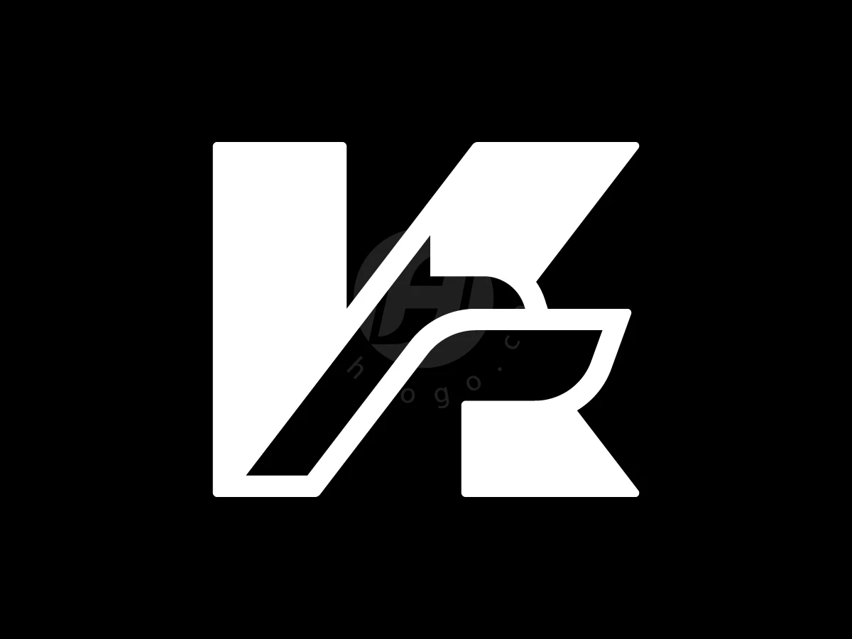 Letter K With Dog Head Logo - preview 1