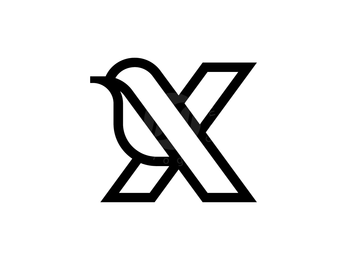 Letter X With Bird Logo - Animal Logo design by Muhamad Adek for sale on Highlogo