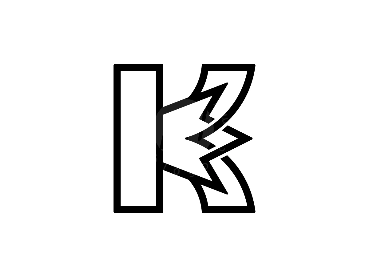 Letter K With Luxury Crown Logo - preview 1