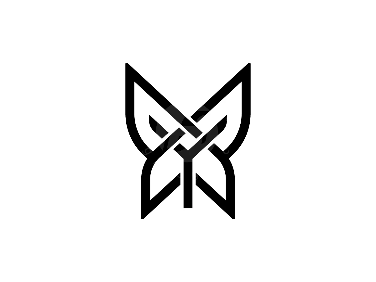 Letter Y With Flying Butterfly Logo - Animal Logo design by Muhamad Adek for sale on Highlogo