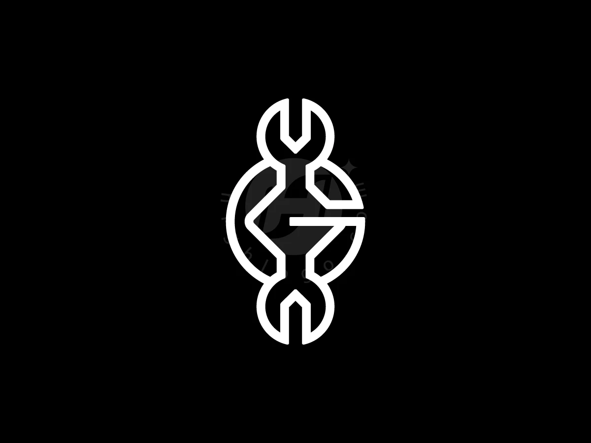 Letter G With Mechanic Wrench Logo - General Logo design by Muhamad Adek for sale on Highlogo