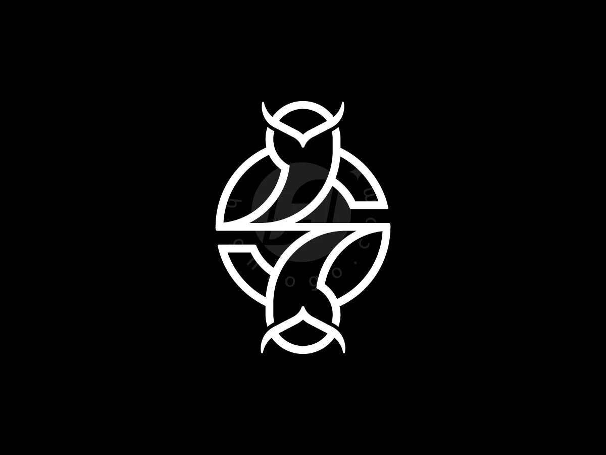 Letter S With Owl Bird Logo - Animal Logo design by Muhamad Adek for sale on Highlogo