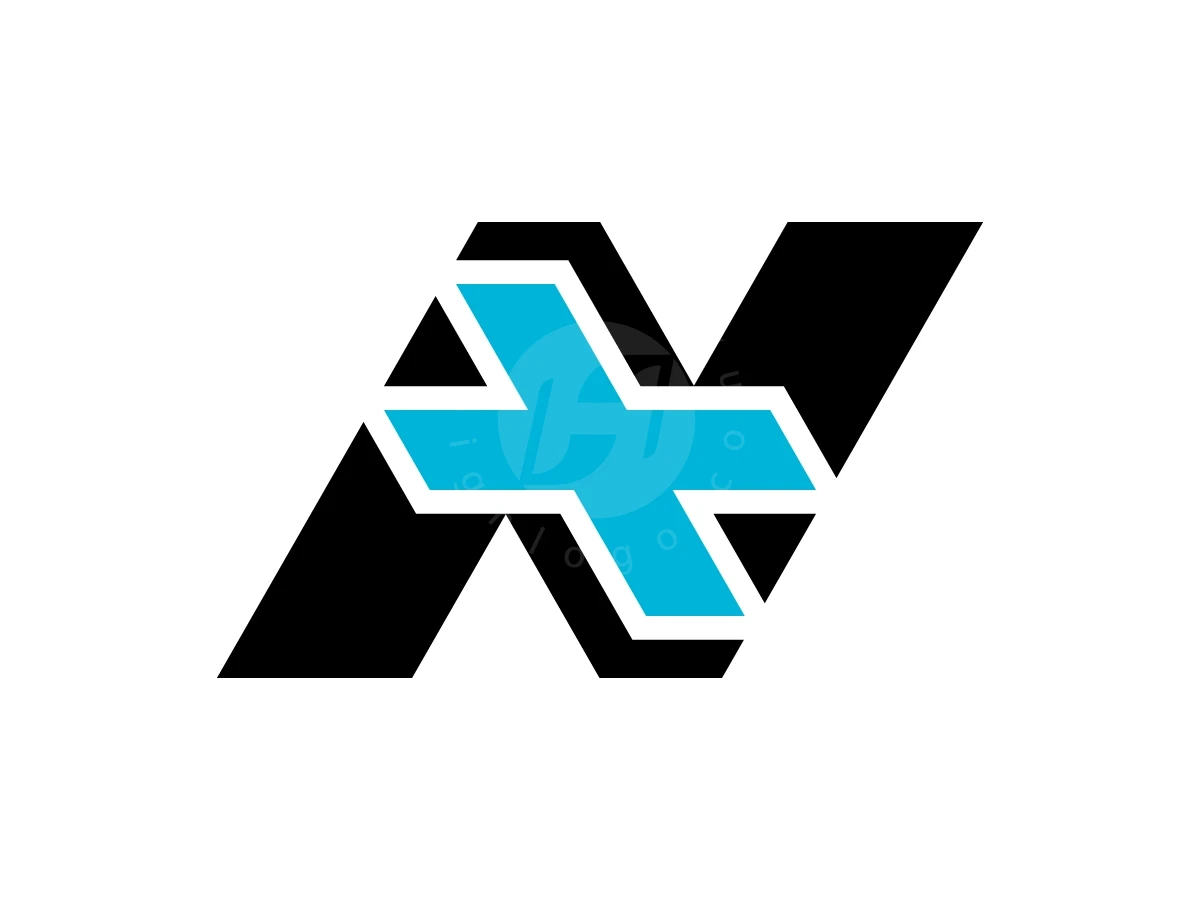 Letter N With Medical Cross Logo - Health Logo design by Muhamad Adek for sale on Highlogo
