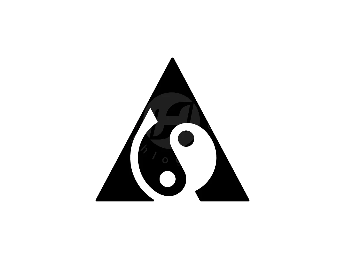Letter A With Yin Yang Logo - General Logo design by Muhamad Adek for sale on Highlogo