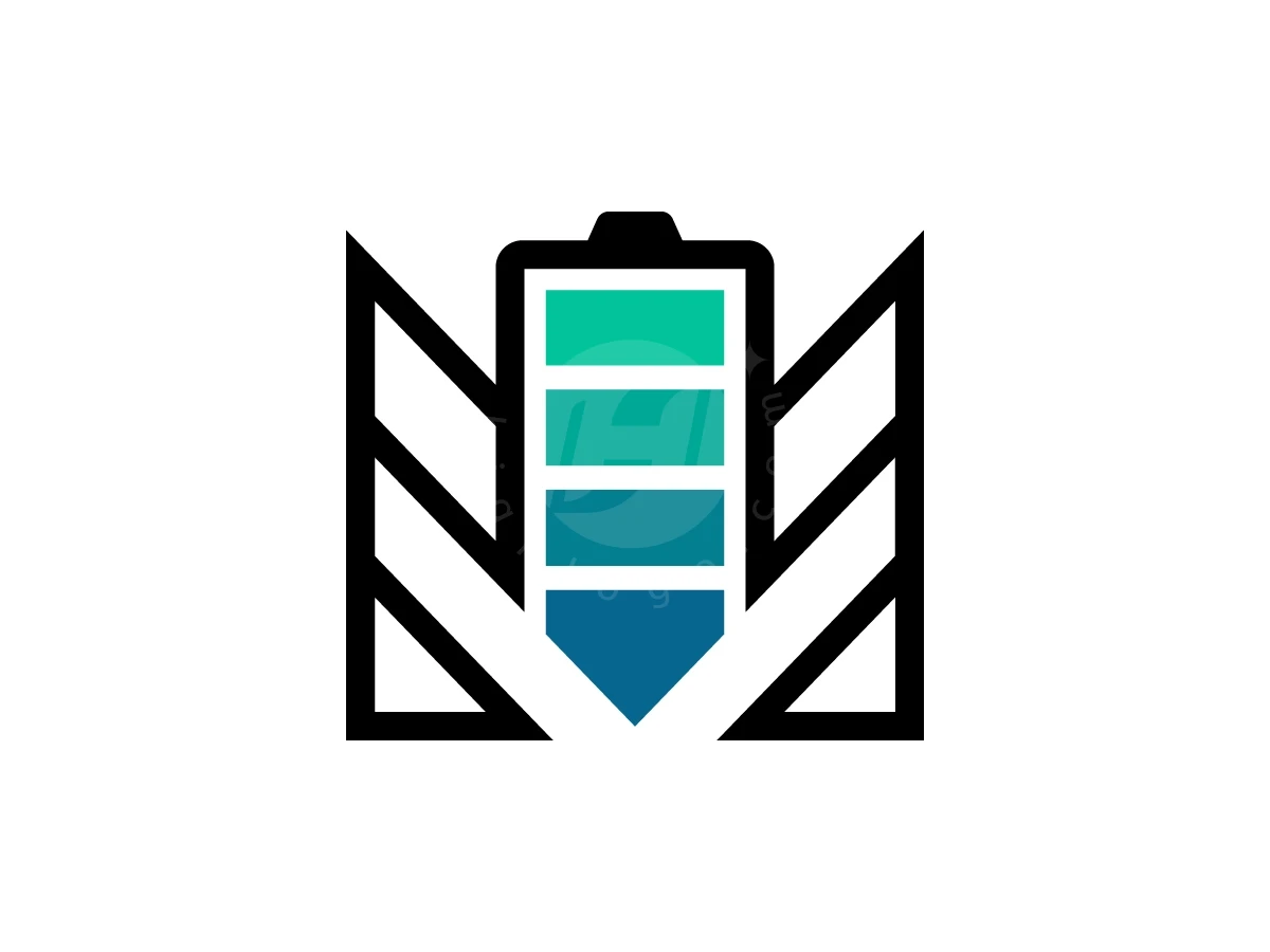 Letter M With Battery Logo - Technology Logo design by Muhamad Adek for sale on Highlogo