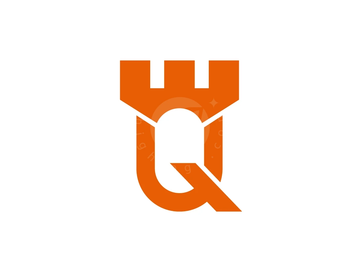 Letter Q With Tower Castle Logo - General Logo design by Muhamad Adek for sale on Highlogo