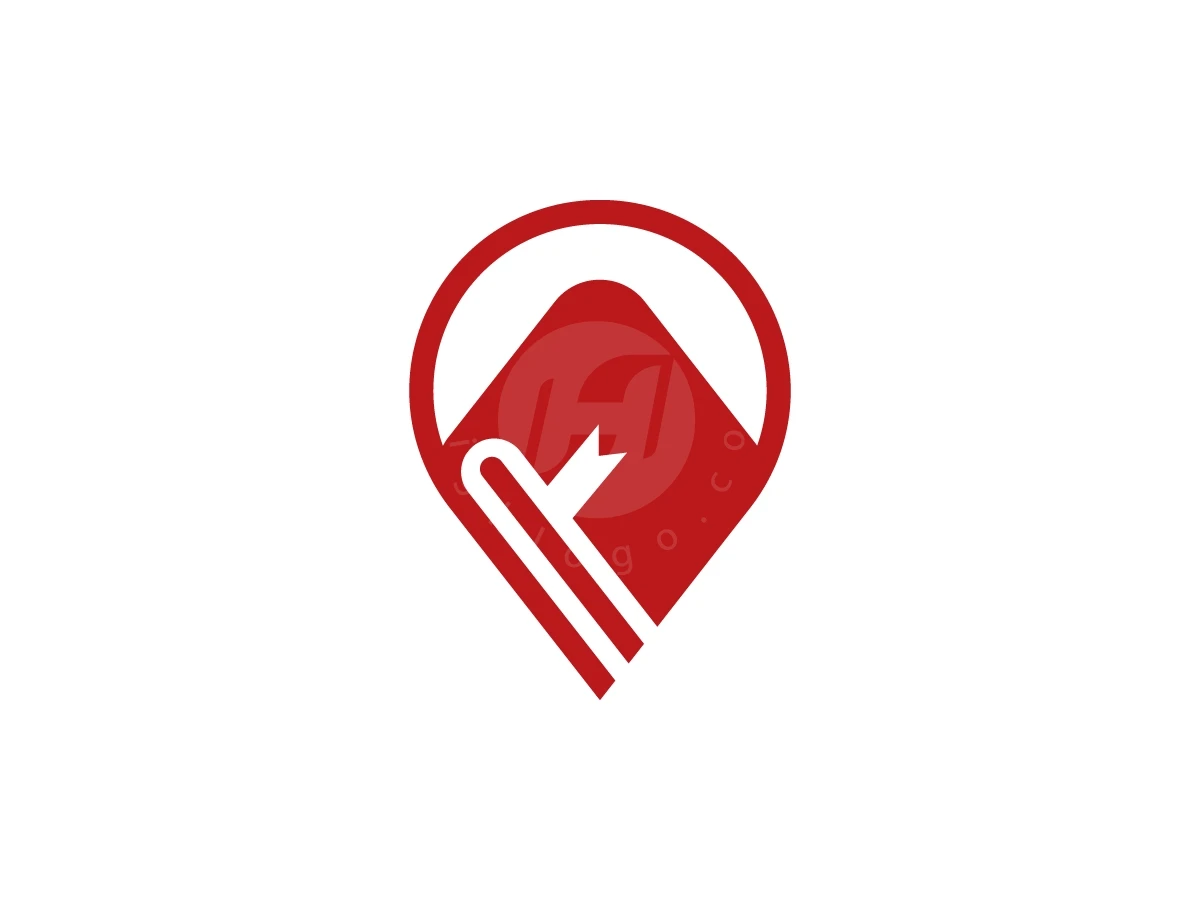 Pin Map With Book Logo - Travel Logo design by Muhamad Adek for sale on Highlogo