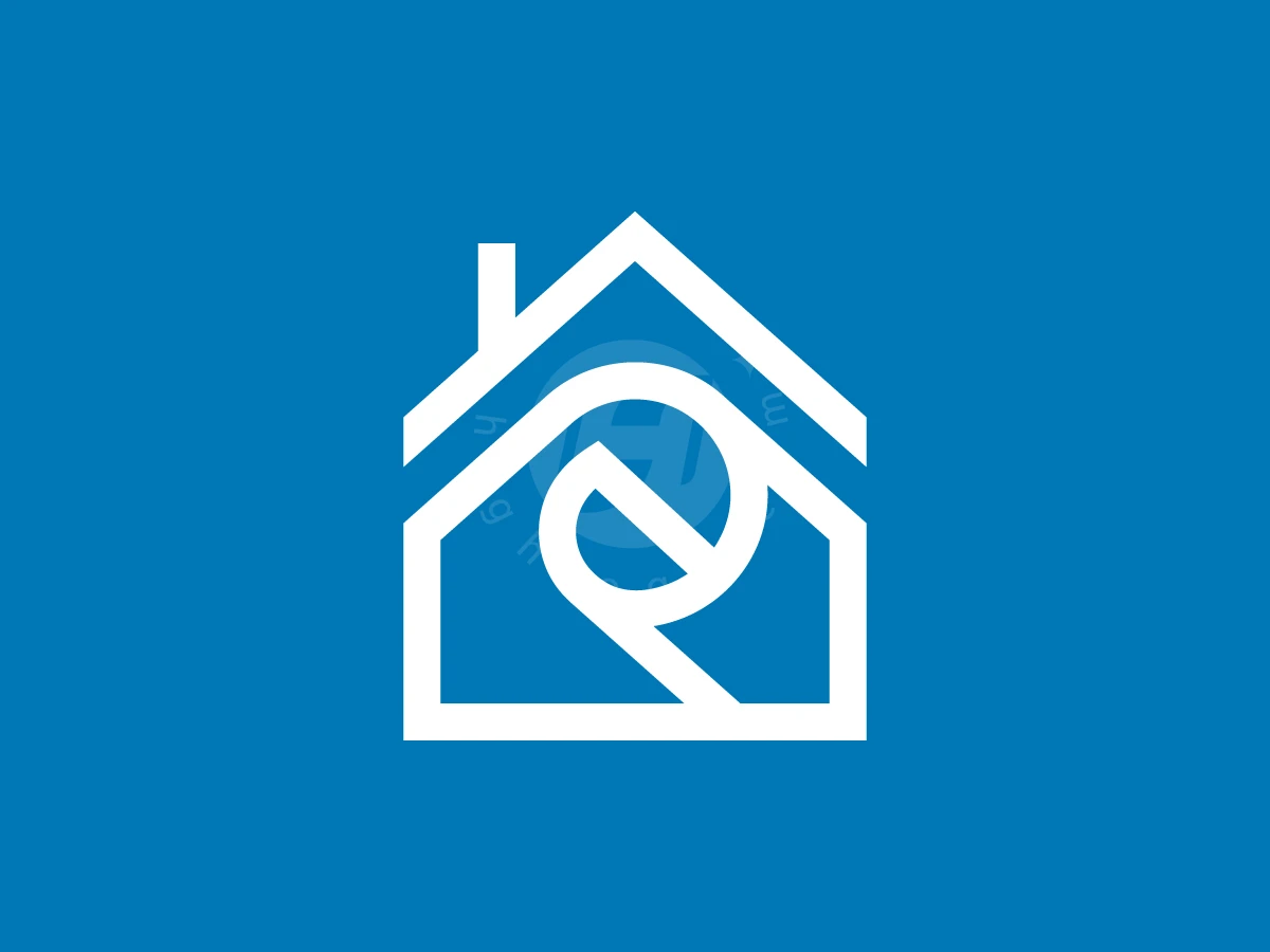 House With Folded Paper Logo - preview 1