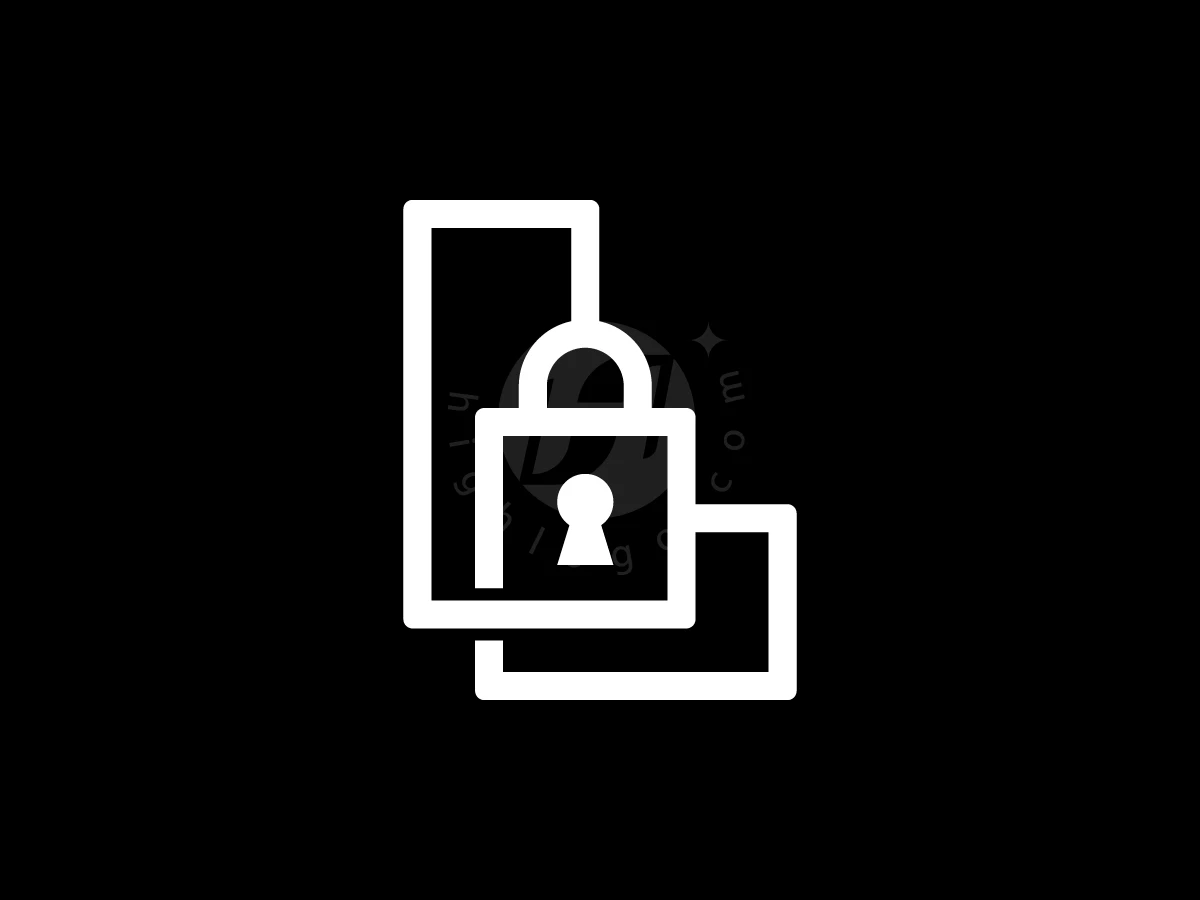 Letter L With Padlock Logo - preview 1
