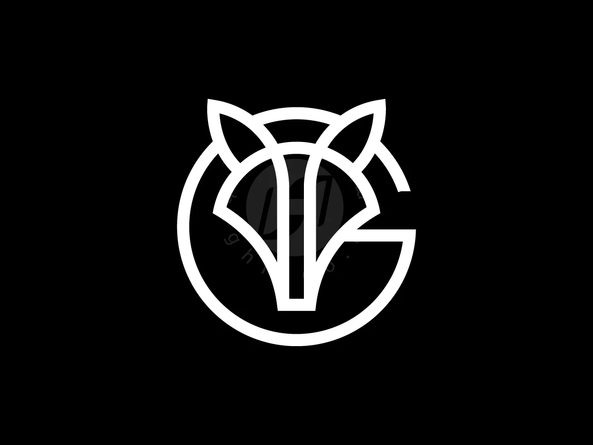 Letter G With Fox Head Logo - Animal Logo design by Muhamad Adek for sale on Highlogo