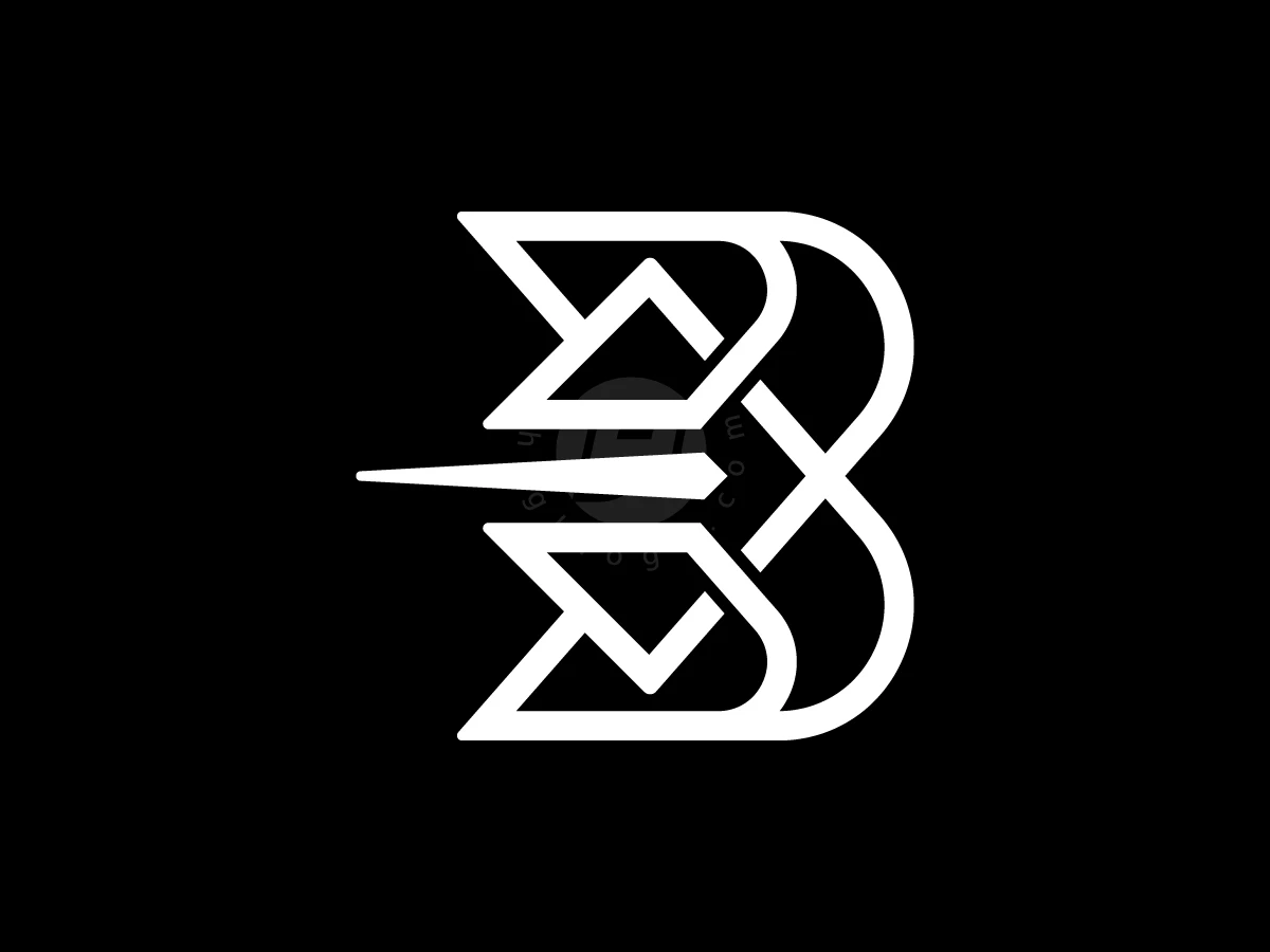 Letter B Stingray Logo With A Modern Look - preview 1