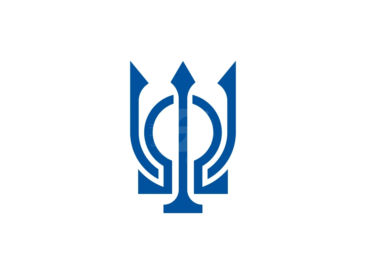 Trident Omega Logo With A Modern Look - Financial Logo design by Muhamad Adek for sale on Highlogo