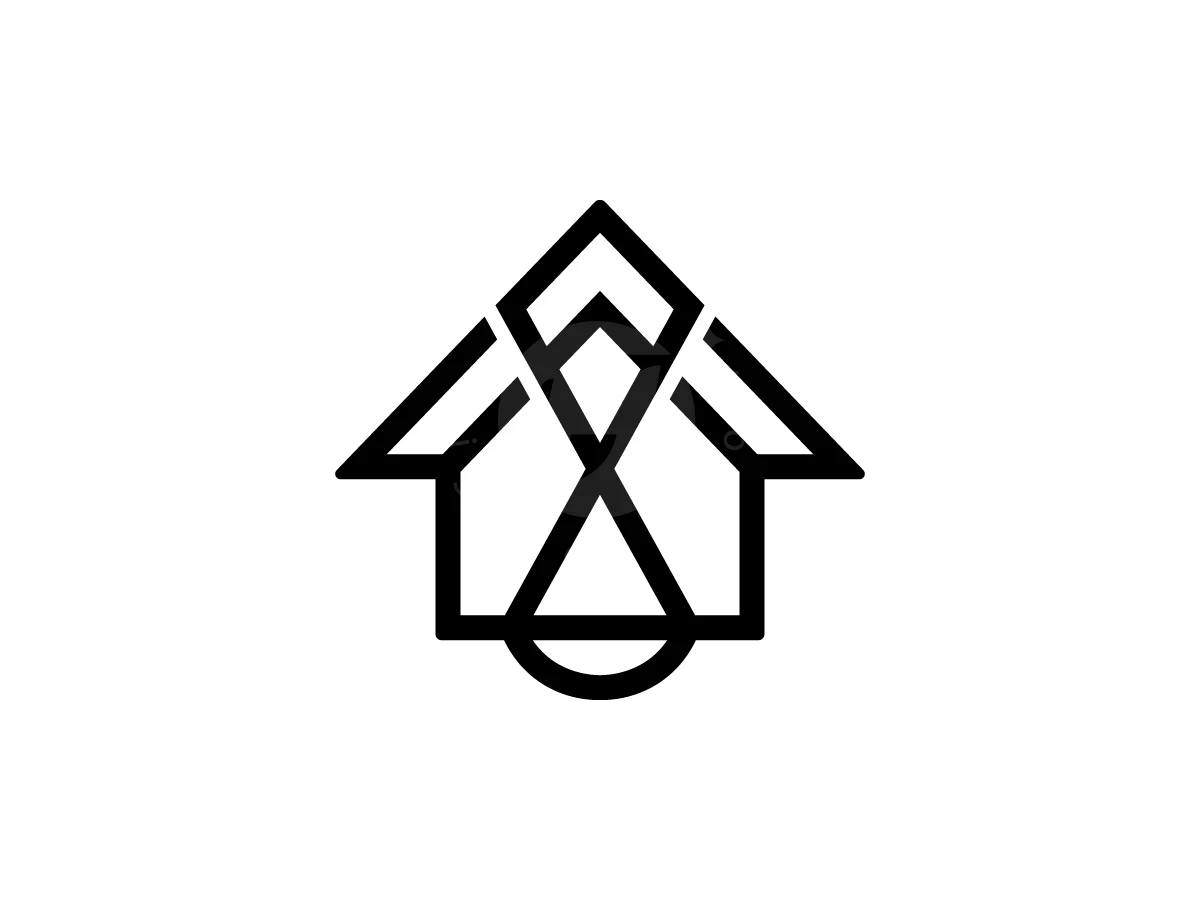 House With Scales Justice Logo - Organizations Logo design by Muhamad Adek for sale on Highlogo